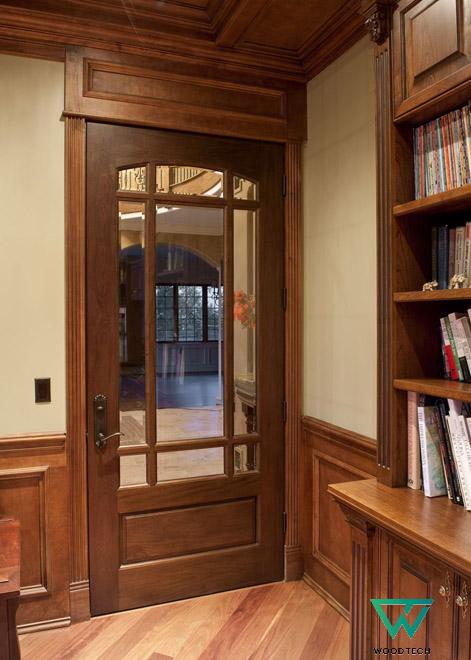 Cửa gỗ óc chó WT - 0007